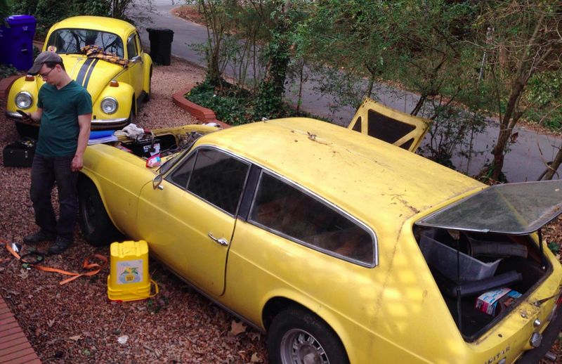 Illustration for article titled My First Mazda Miata Road Trip Took Me 2,000 Miles To Fix A Decrepit Reliant Scimitar